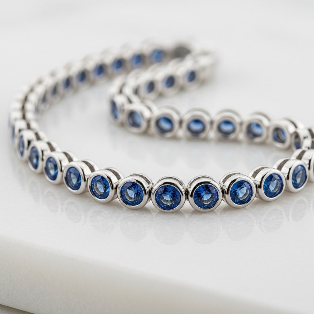Élise Sapphire Bezel Suite Bracelet - Primestyle.com