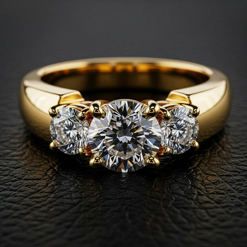 Belamor Radiant Round Trilogy Ring