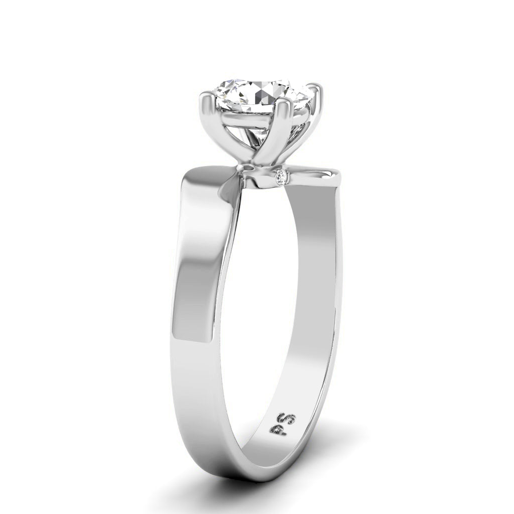 0.35-1.50 CT Emerald Cut Diamonds - Solitaire Ring