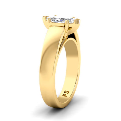 0.35-1.50 CT Marquise Cut Diamonds - Solitaire Ring