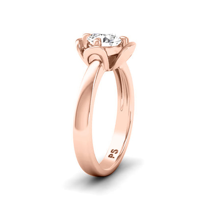 0.35-1.50 CT Round Cut Diamonds - Solitaire Ring