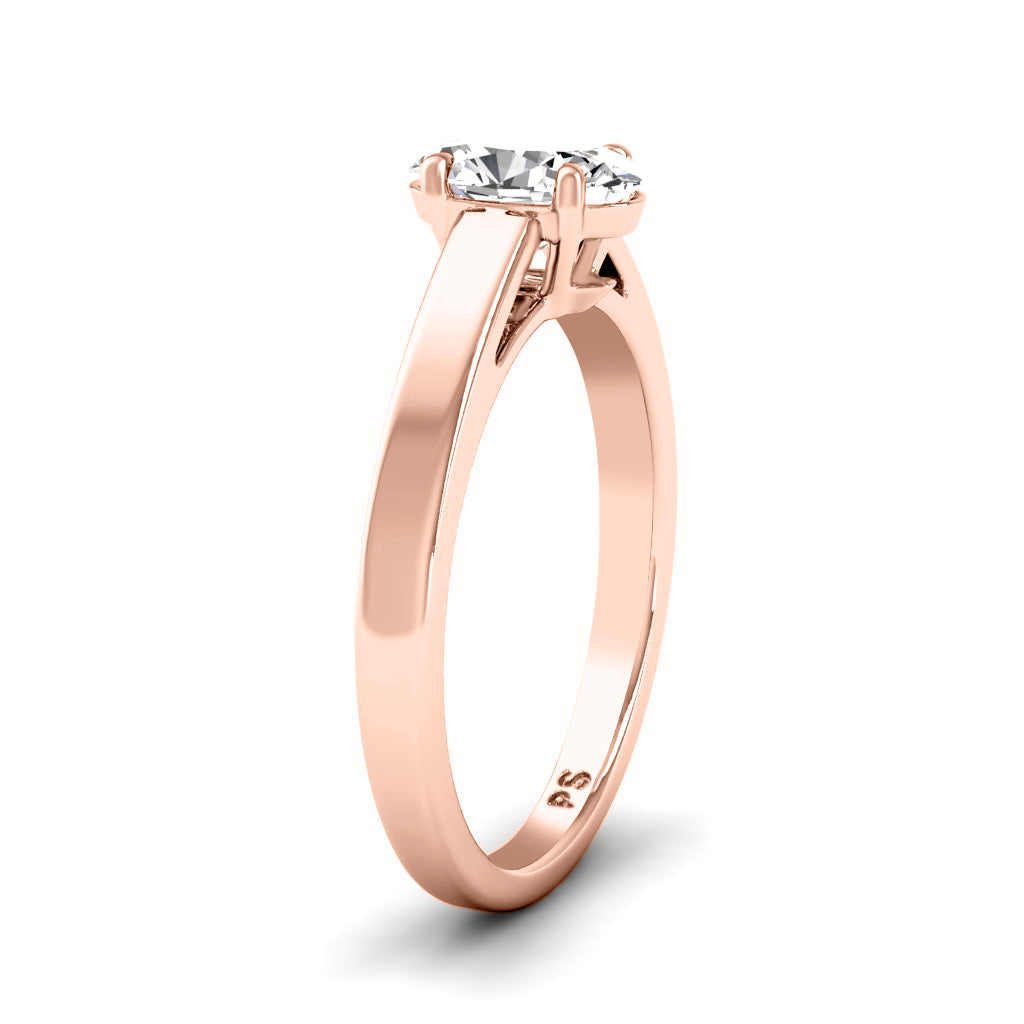 0.35-1.50 CT Oval Cut Diamonds - Solitaire Ring