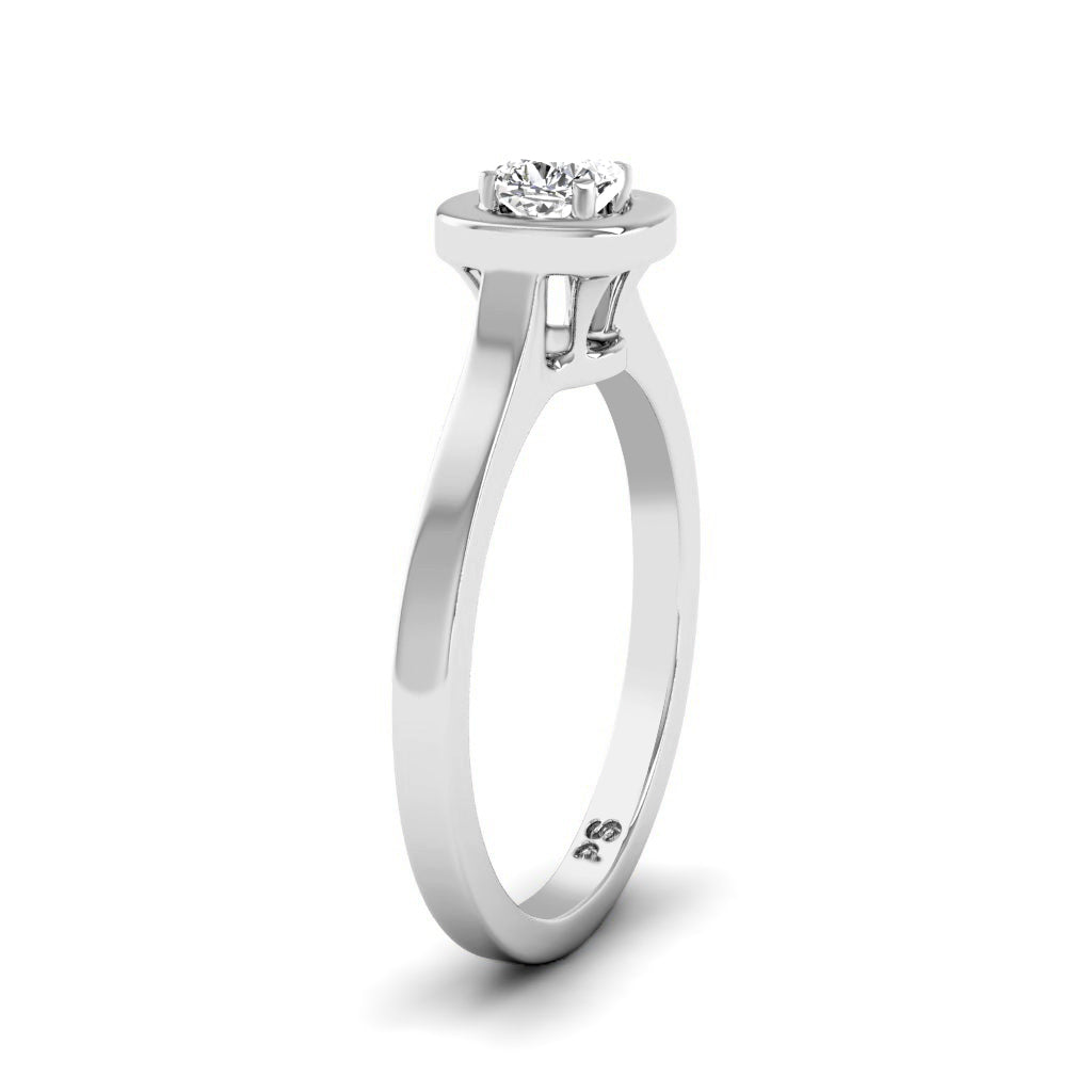 0.35-1.50 CT Cushion Cut Diamonds - Solitaire Ring