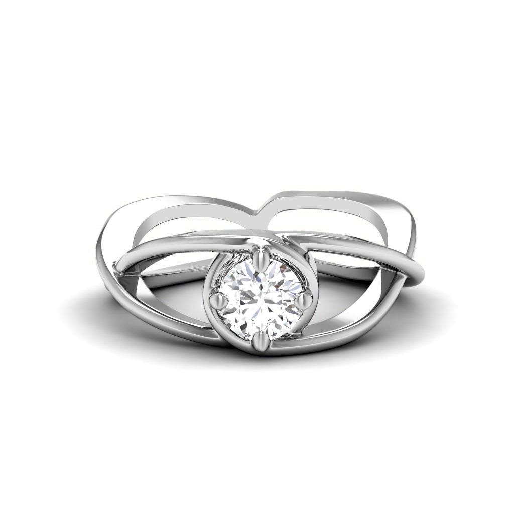 0.35-1.50 CT Round Cut Diamonds - Solitaire Ring