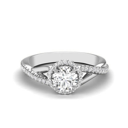 0.60-1.75 CT Round Cut Diamonds - Engagement Ring