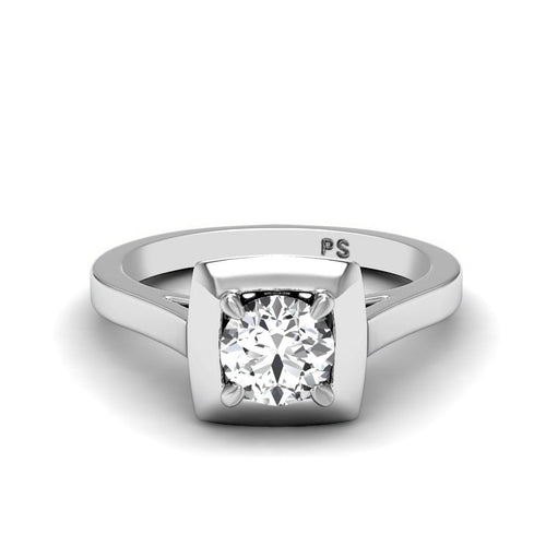 0.50 - 3.00 CT Round Cut Lab Grown Diamonds - Solitaire Ring - Primestyle.com