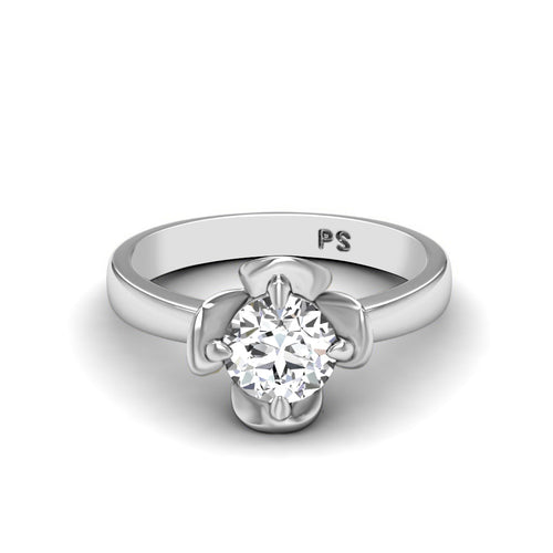 0.35-1.50 CT Round Cut Natural Diamonds - Solitaire Rings