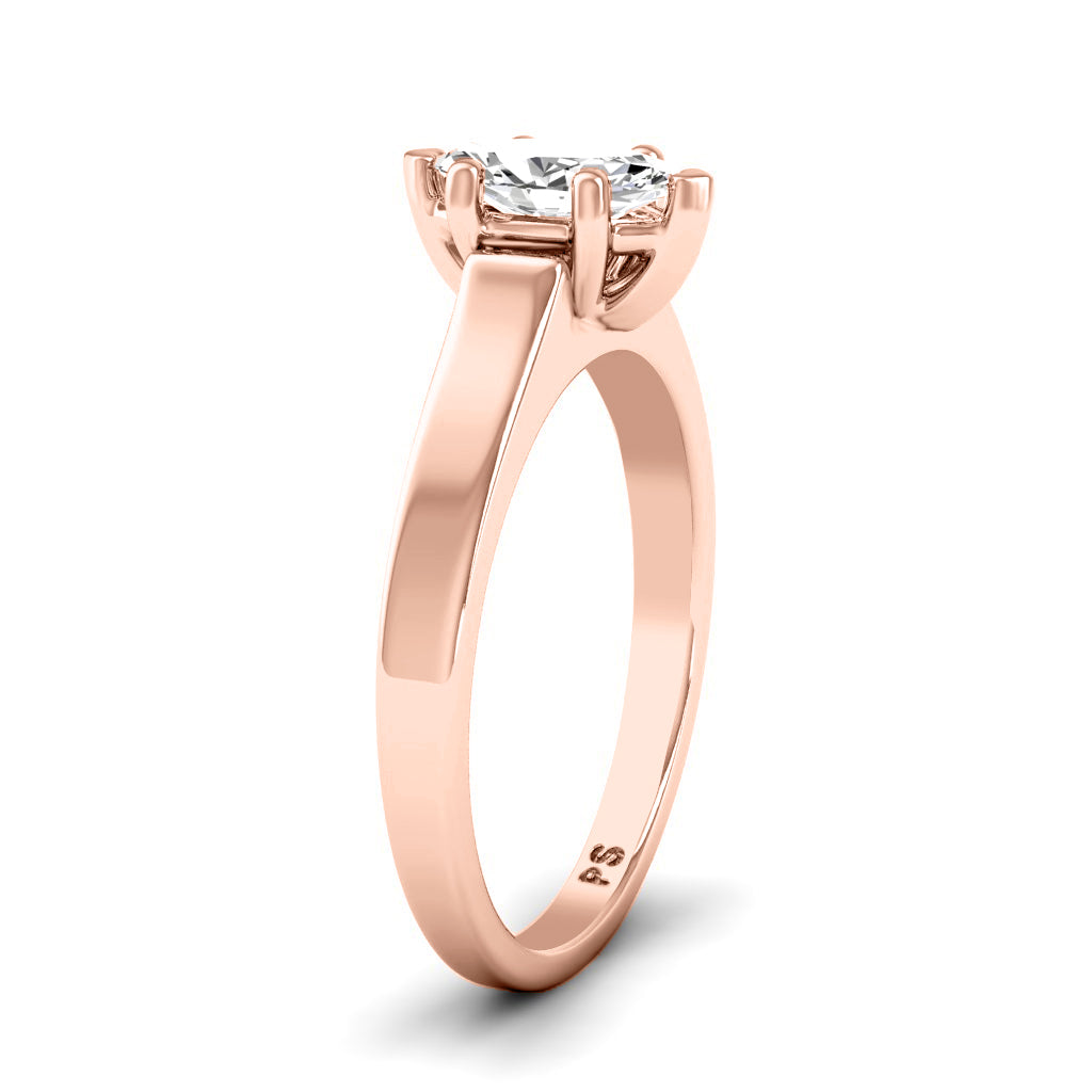 0.50-3.00 CT Marquise Cut Lab Grown Diamonds - Solitaire Ring