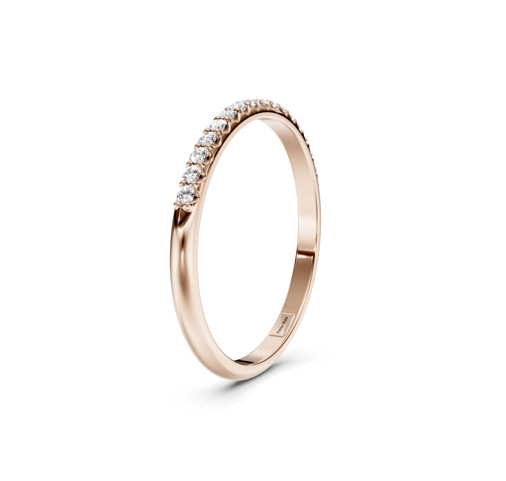 0.15 CT Round Cut Diamonds - Wedding Rings - Primestyle.com