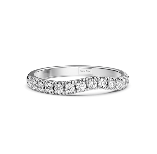 0.30 CT Round Cut Diamonds - Wedding Band - Primestyle.com