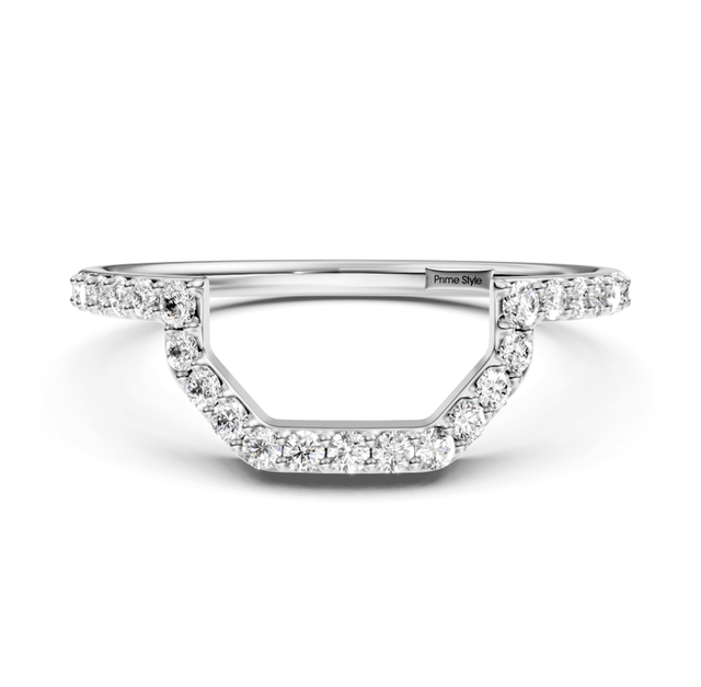 0.20 CT Round Cut Lab Grown Diamonds - Wedding Band