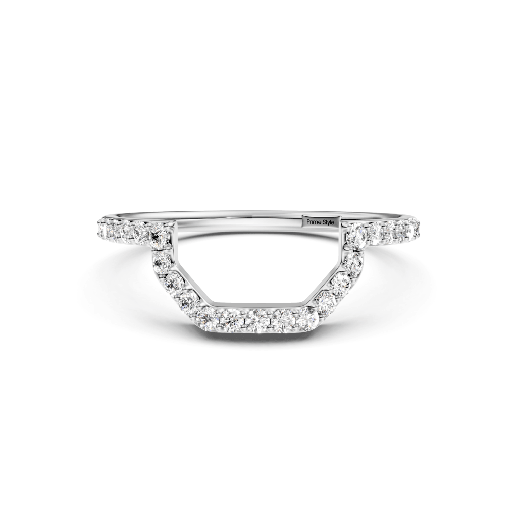 0.20 CT Round Cut Diamonds - Wedding Band - Primestyle.com
