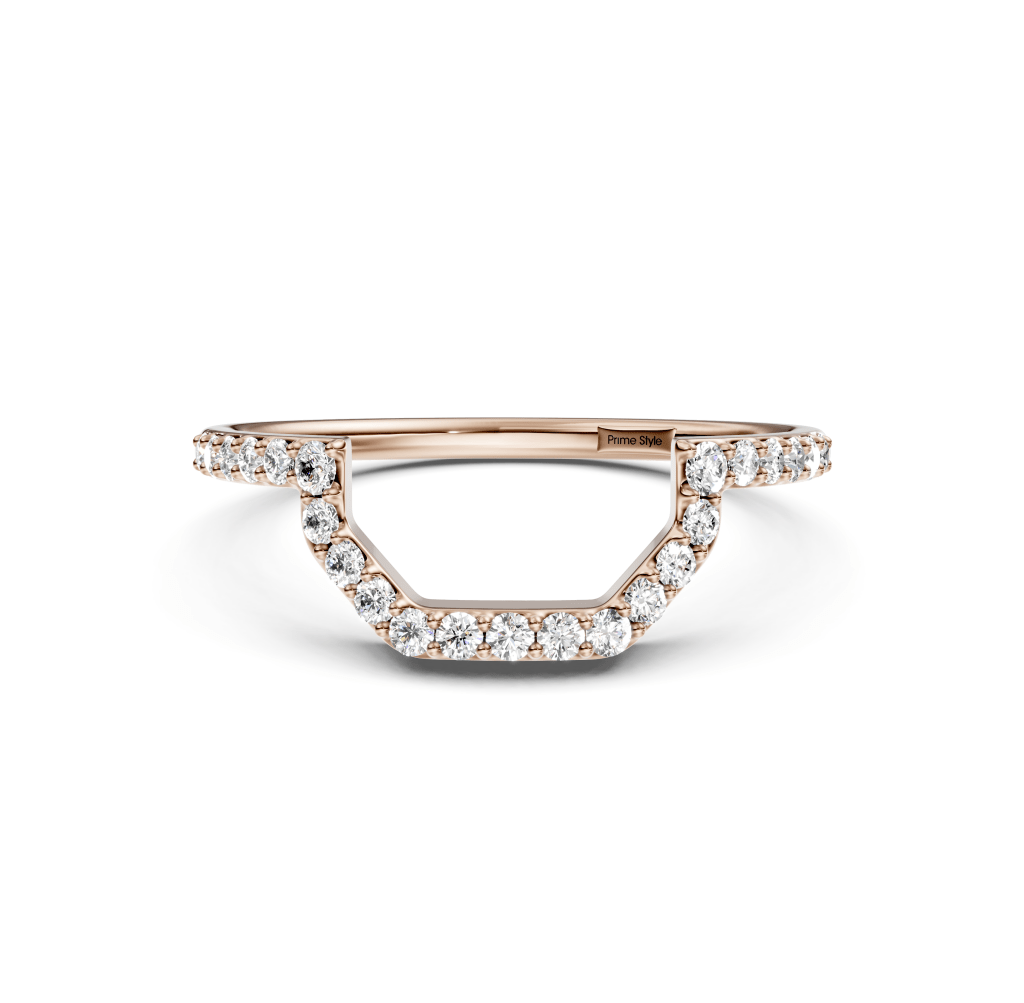 0.20 CT Round Cut Lab Grown Diamonds - Wedding Band