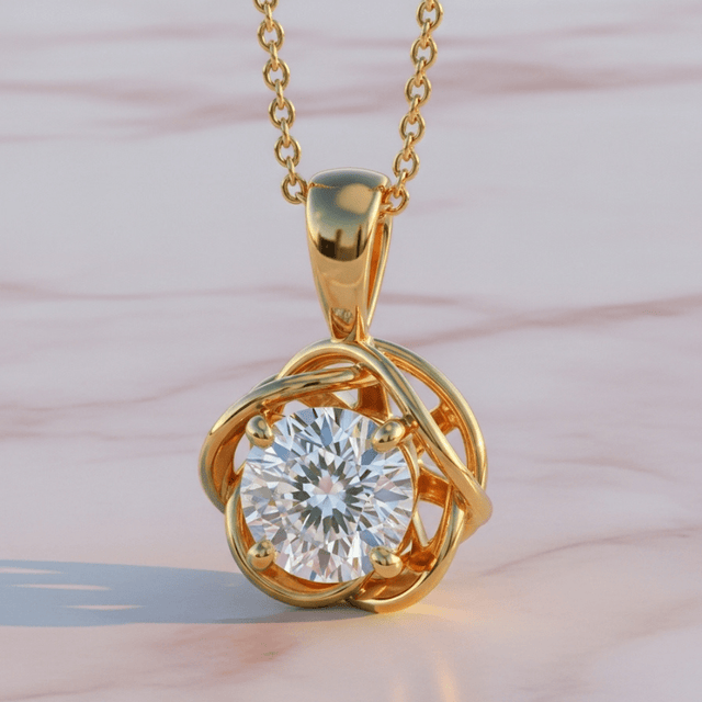 Evermore Radiant Love Knot Pendant