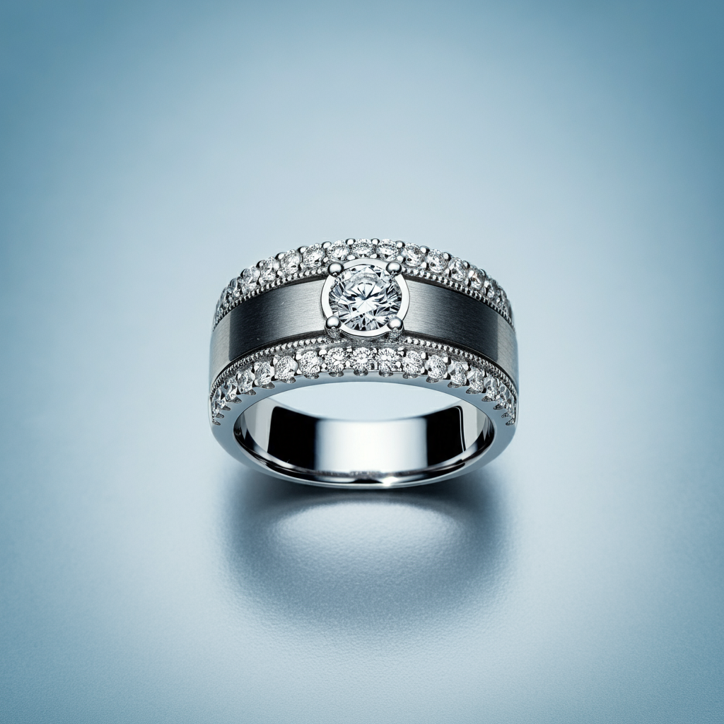 Noble Pavé Center Ring