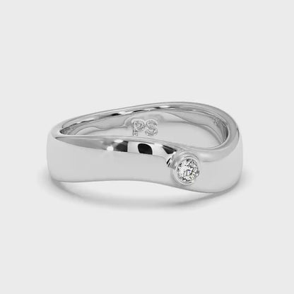 0.50-3.00 CT Round Cut Lab Grown Diamonds - Solitaire Ring