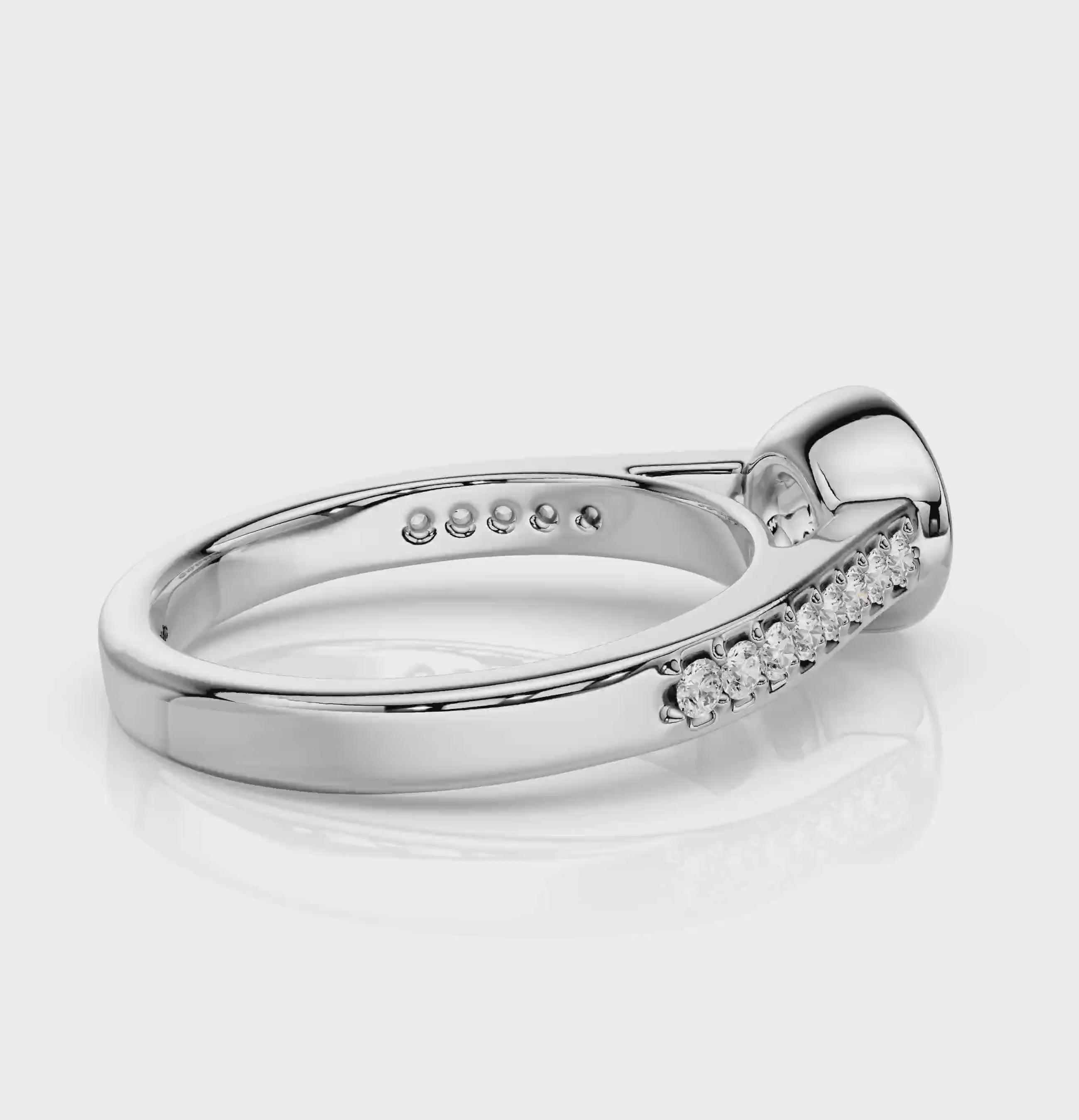 0.70-6.20 CT Round Cut Diamonds - Engagement Ring