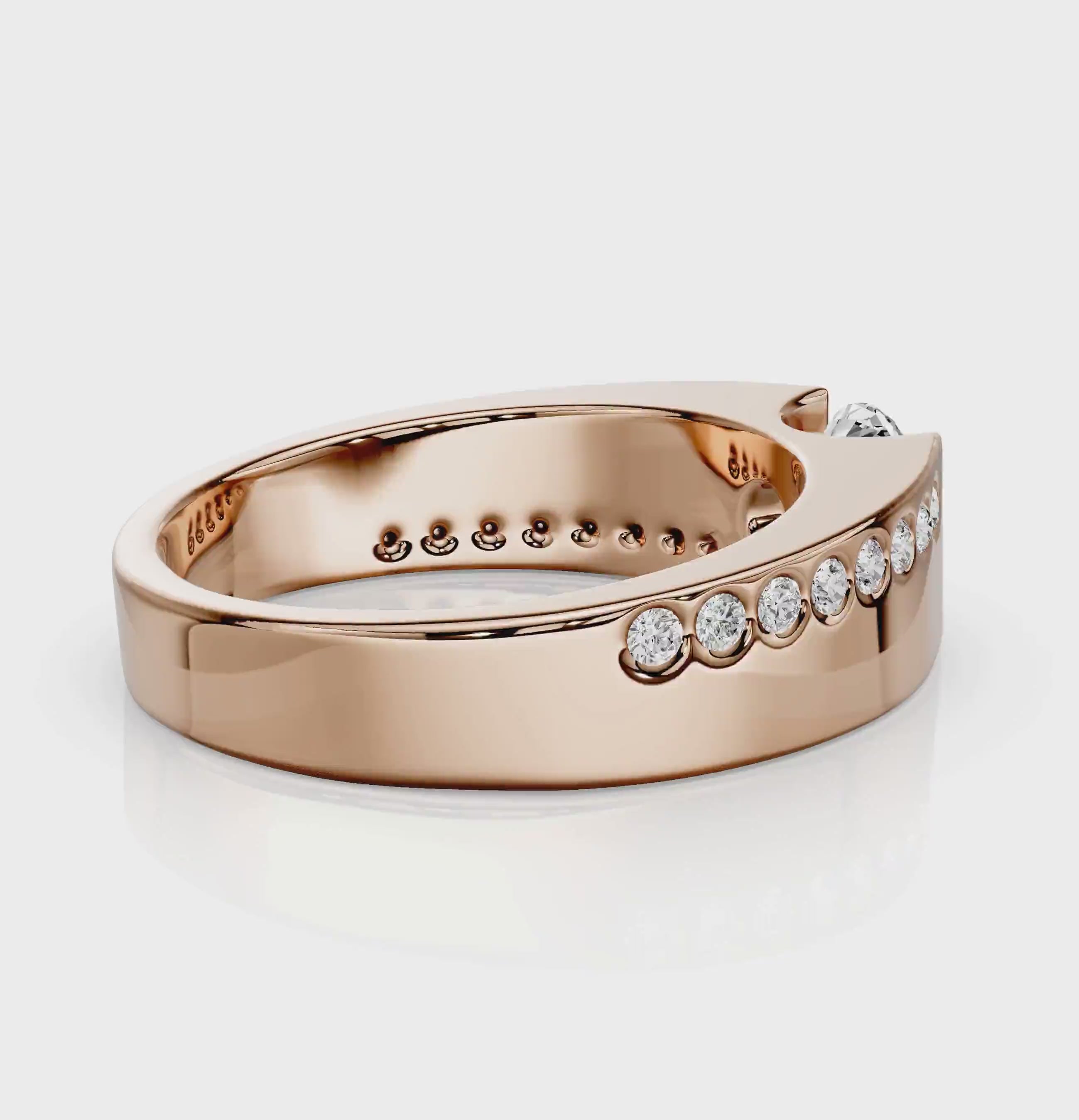 0.70-6.20 CT Round Cut Diamonds - Engagement Ring