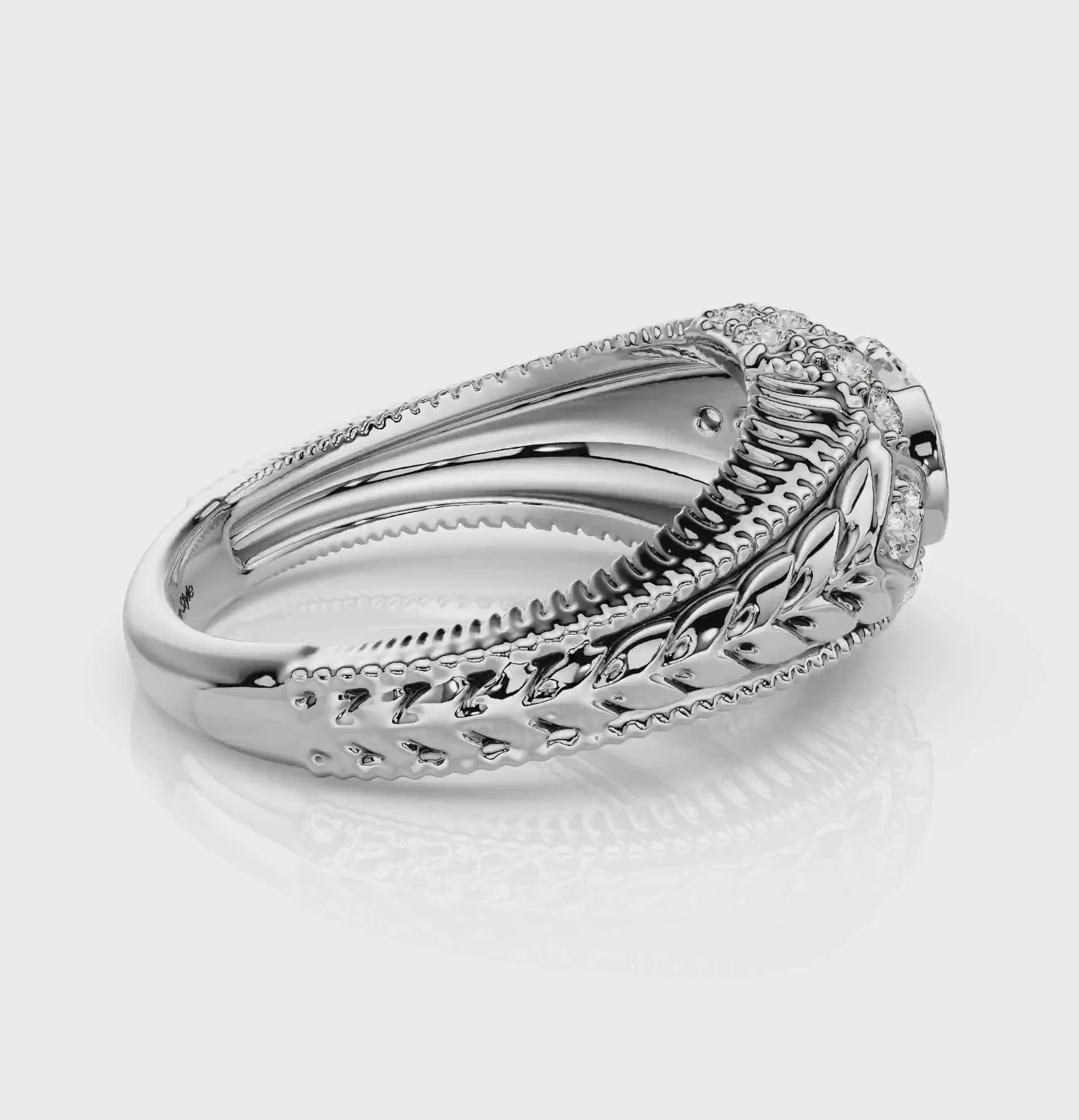 0.60-1.75 CT Round Cut Natural Diamonds - Engagement Ring