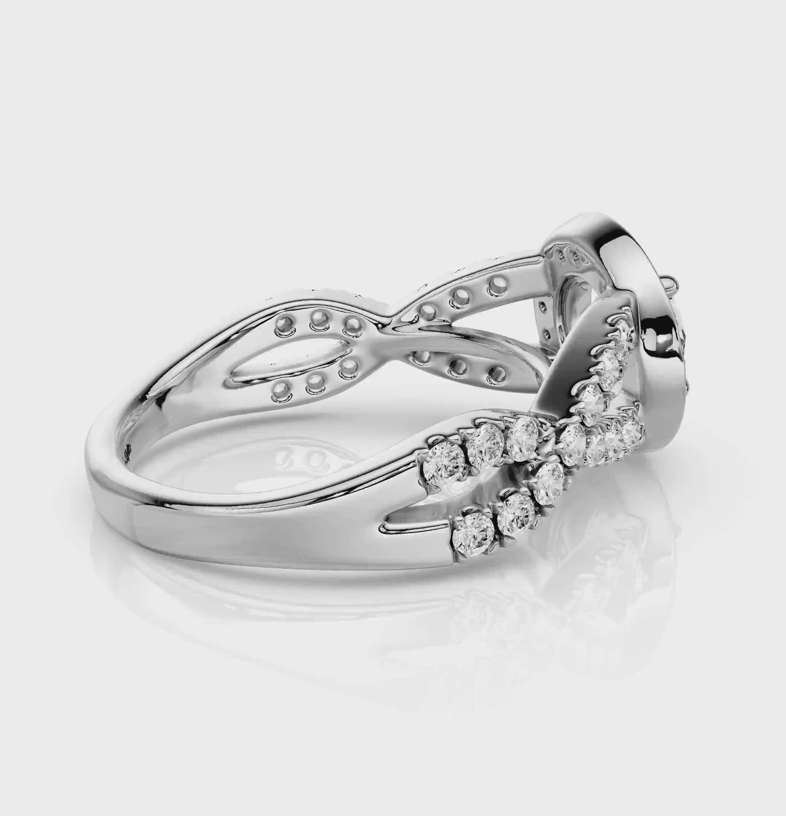 1.00-2.15 CT Round Cut Natural Diamonds - Engagement Ring