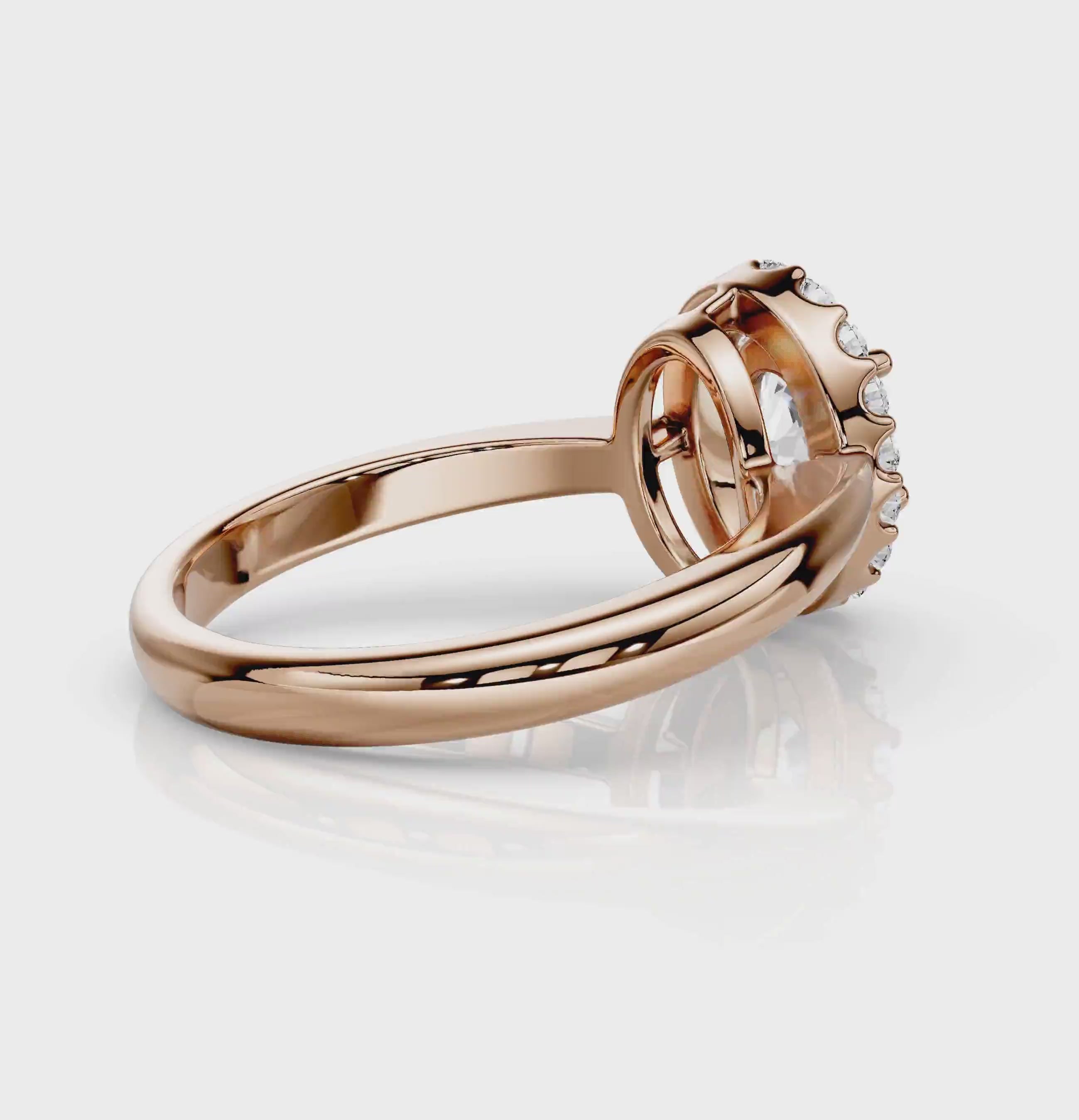 0.80-6.30 CT Oval &amp; Round Cut Diamonds - Engagement Ring