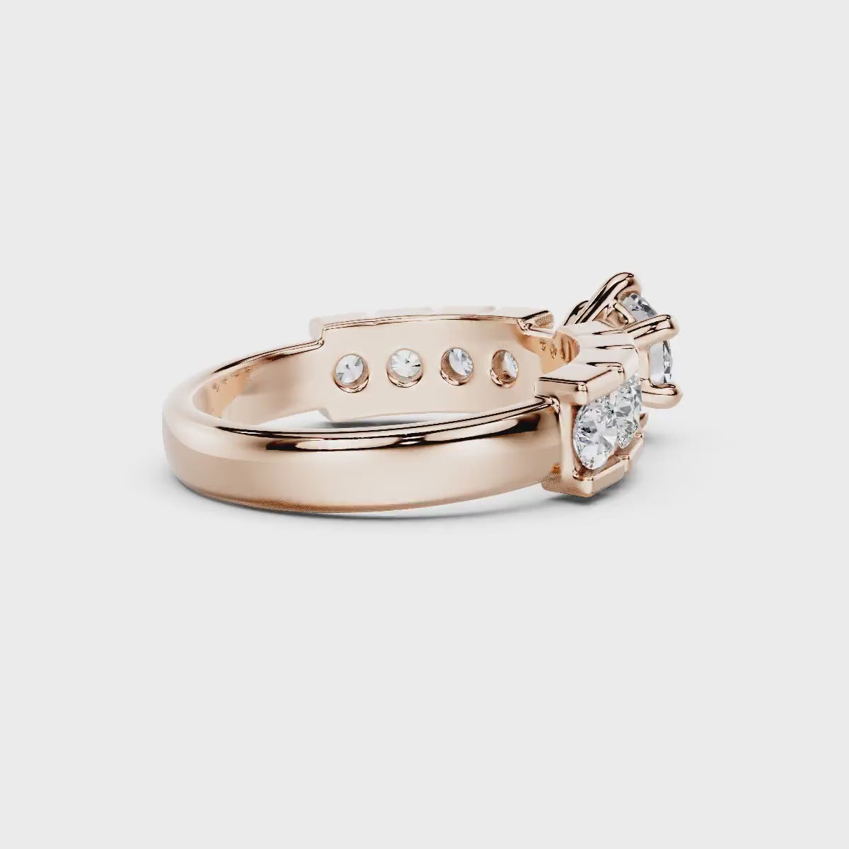 1.55-7.05 CT Round Cut Diamonds - Engagement Ring