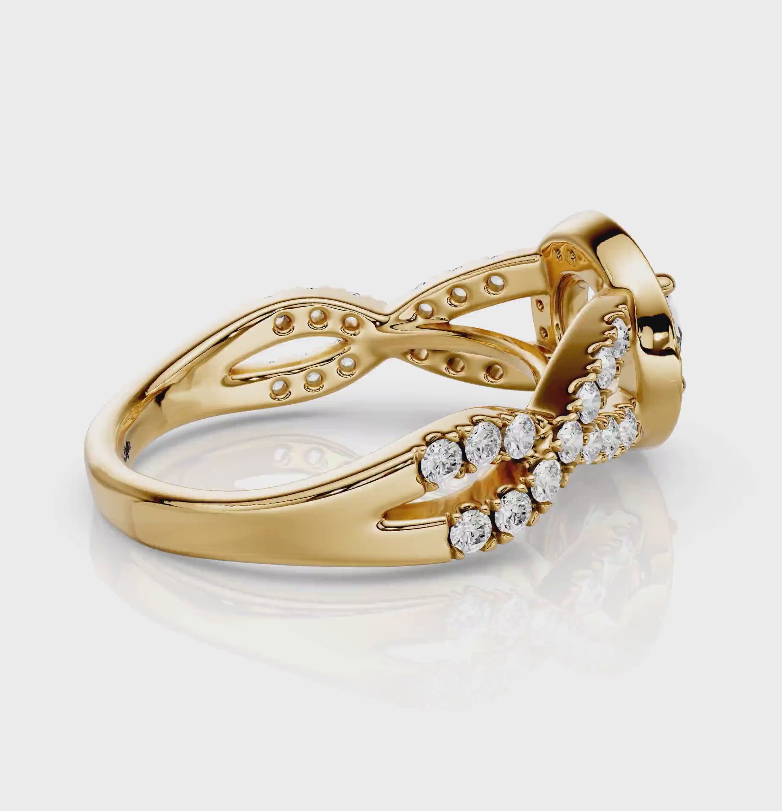 1.00-2.15 CT Round Cut Natural Diamonds - Engagement Ring