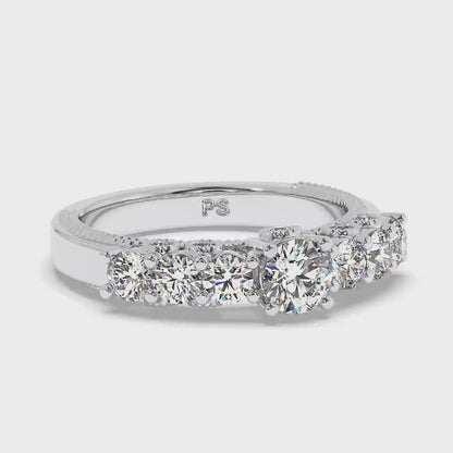 1.45-2.60 CT Round Cut Diamonds - Engagement Ring