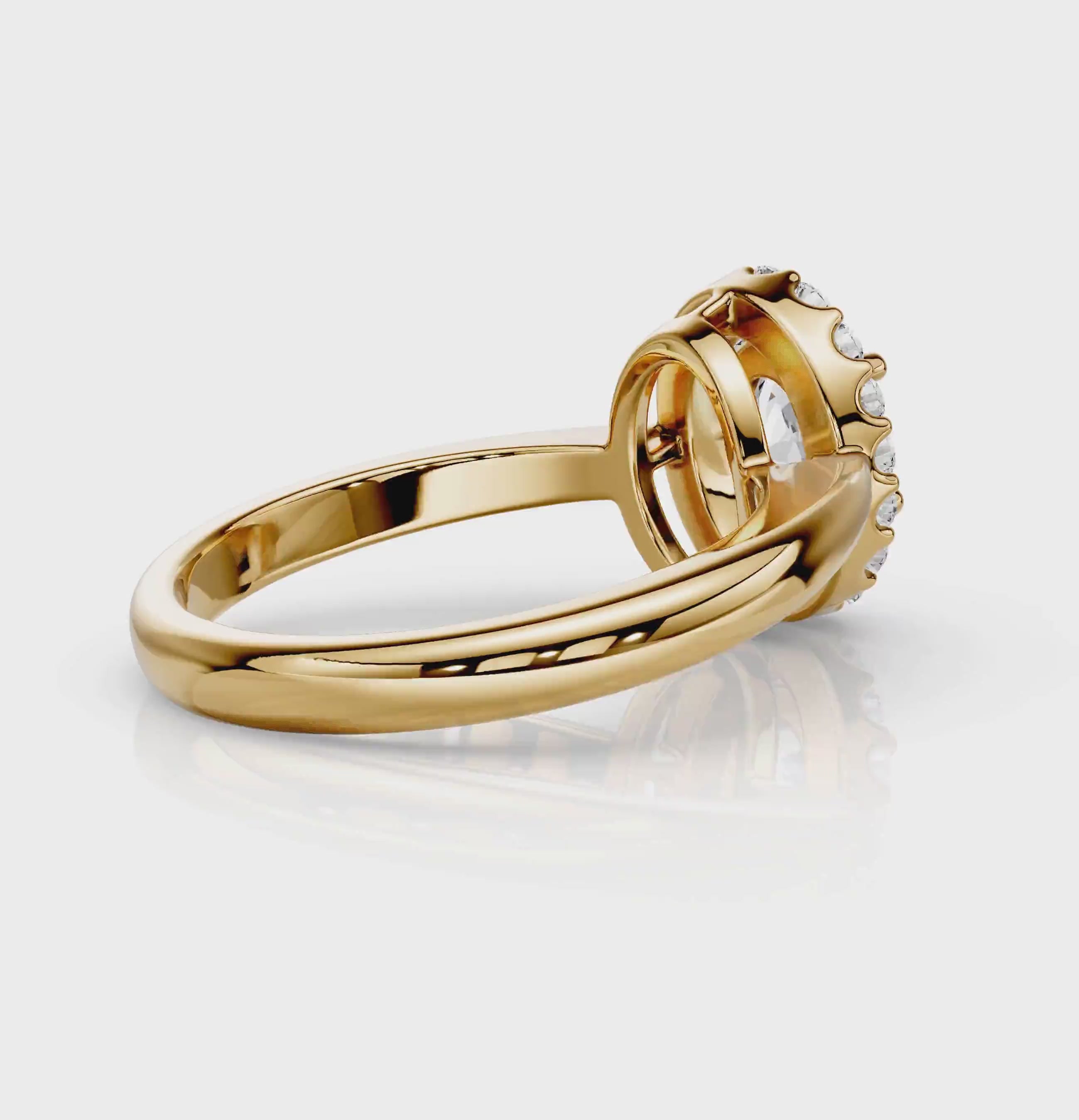 0.80-6.30 CT Oval &amp; Round Cut Diamonds - Engagement Ring