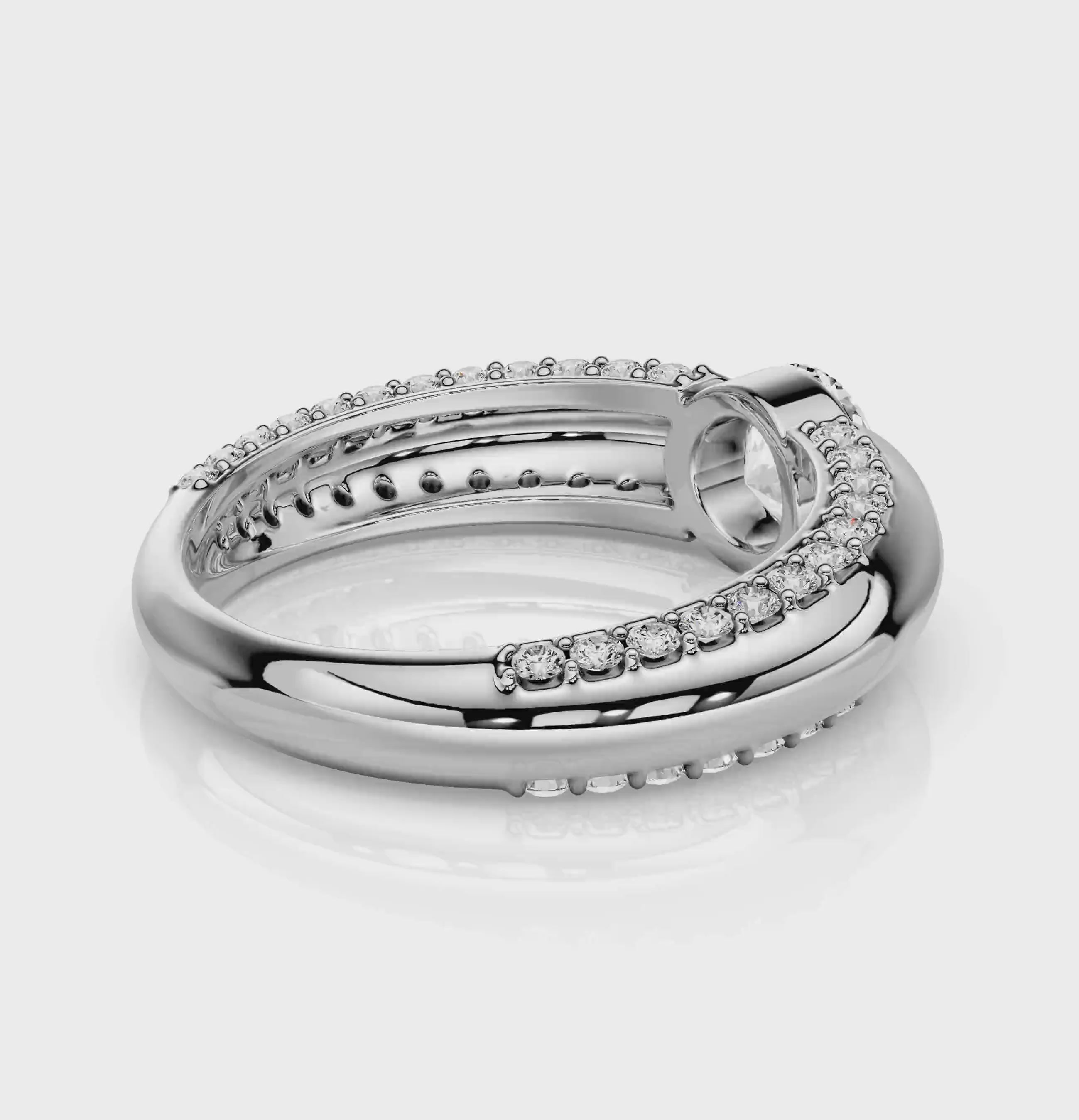 1.00-2.15 CT Round Cut Natural Diamonds - Engagement Ring