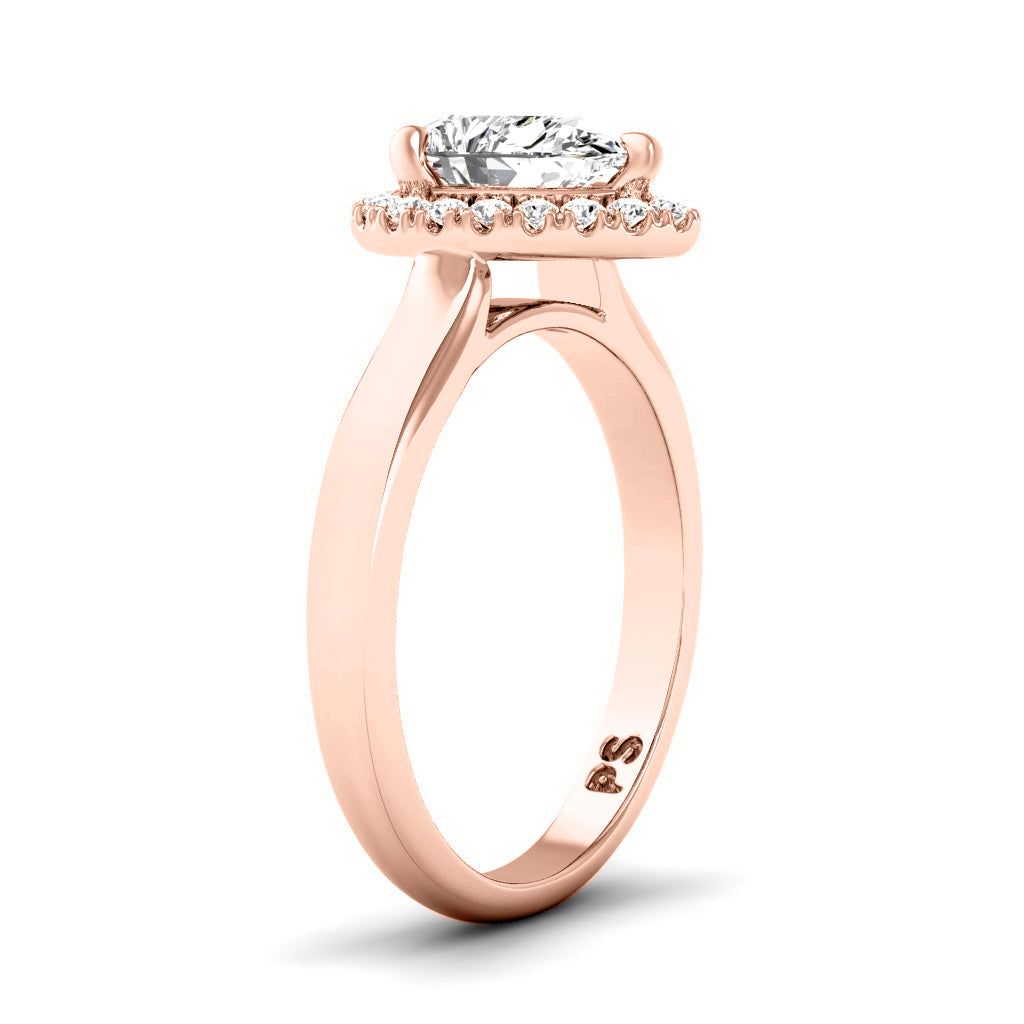 0.70-3.20 CT Round &amp; Pear Cut Diamonds - Engagement Ring