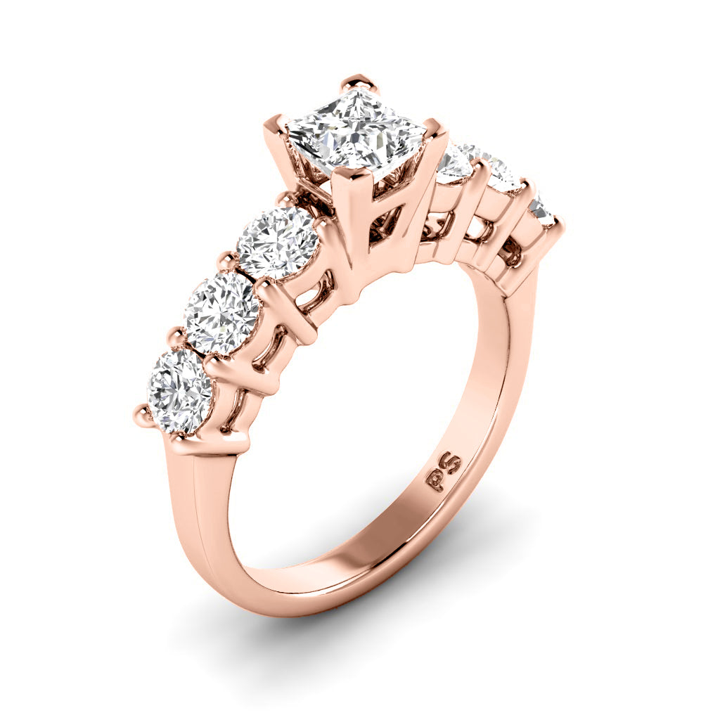 1.60 CT Round Cut Diamonds - Engagement Ring