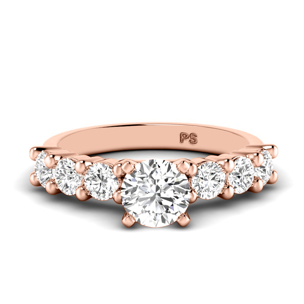1.25-2.40 CT Round Cut Diamonds - Engagement Ring