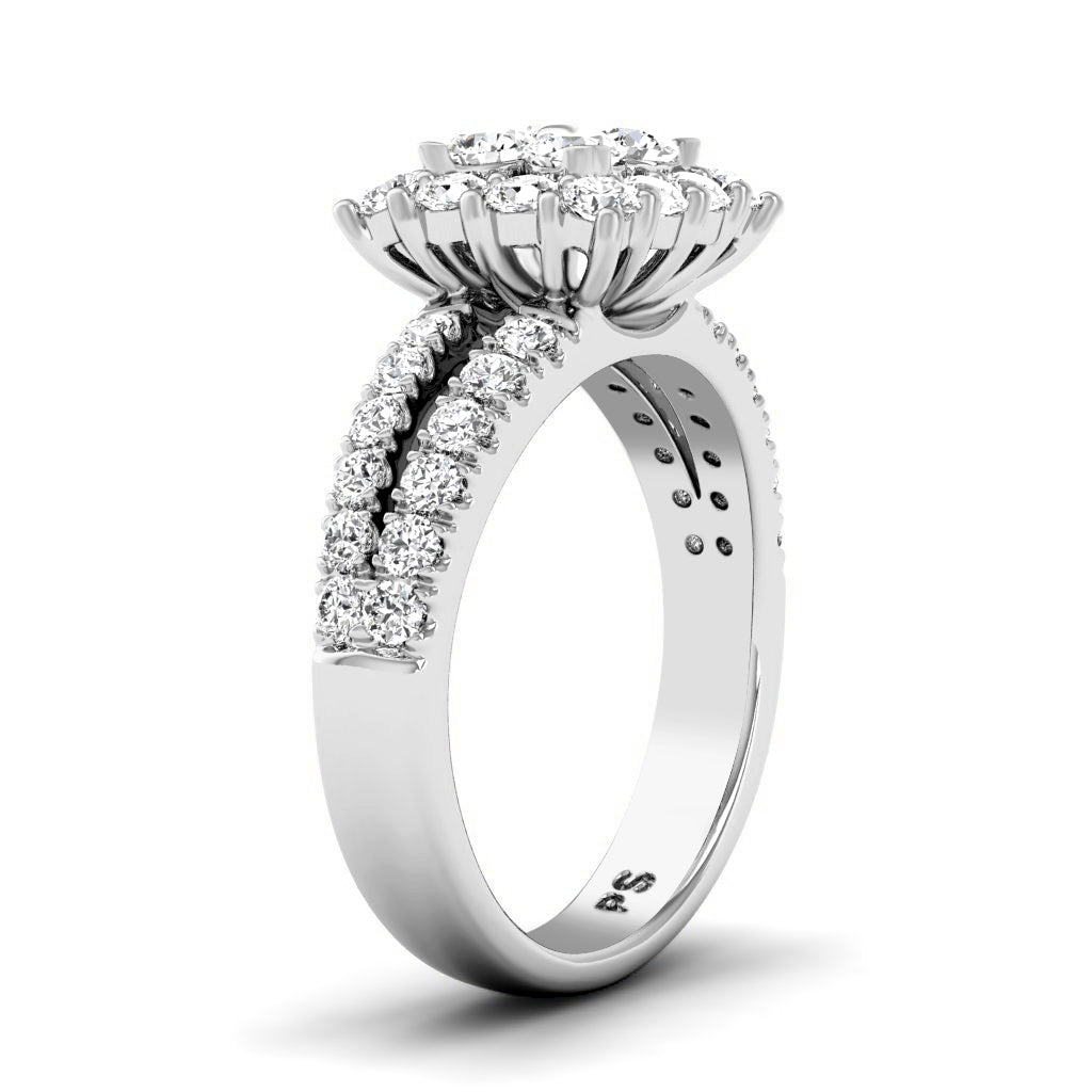 1.21 CT Round Cut Diamonds - Engagement Ring