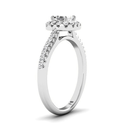 0.70-1.85 CT Round &amp; Ascher Cut Diamonds - Engagement Ring