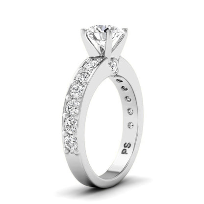 1.15-2.30 CT Round Cut Diamonds - Engagement Ring