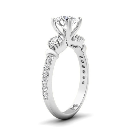 0.80-1.95 CT Round &amp; Marquise Cut Diamonds - Engagement Ring