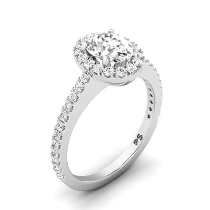 0.72-1.87 CT Round &amp; Oval Cut Diamonds - Engagement Ring