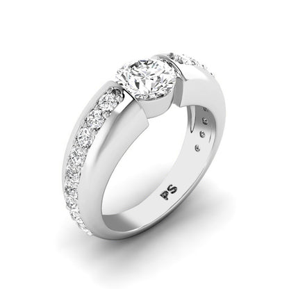 0.85-2.00 CT Round Cut Diamonds - Engagement Ring