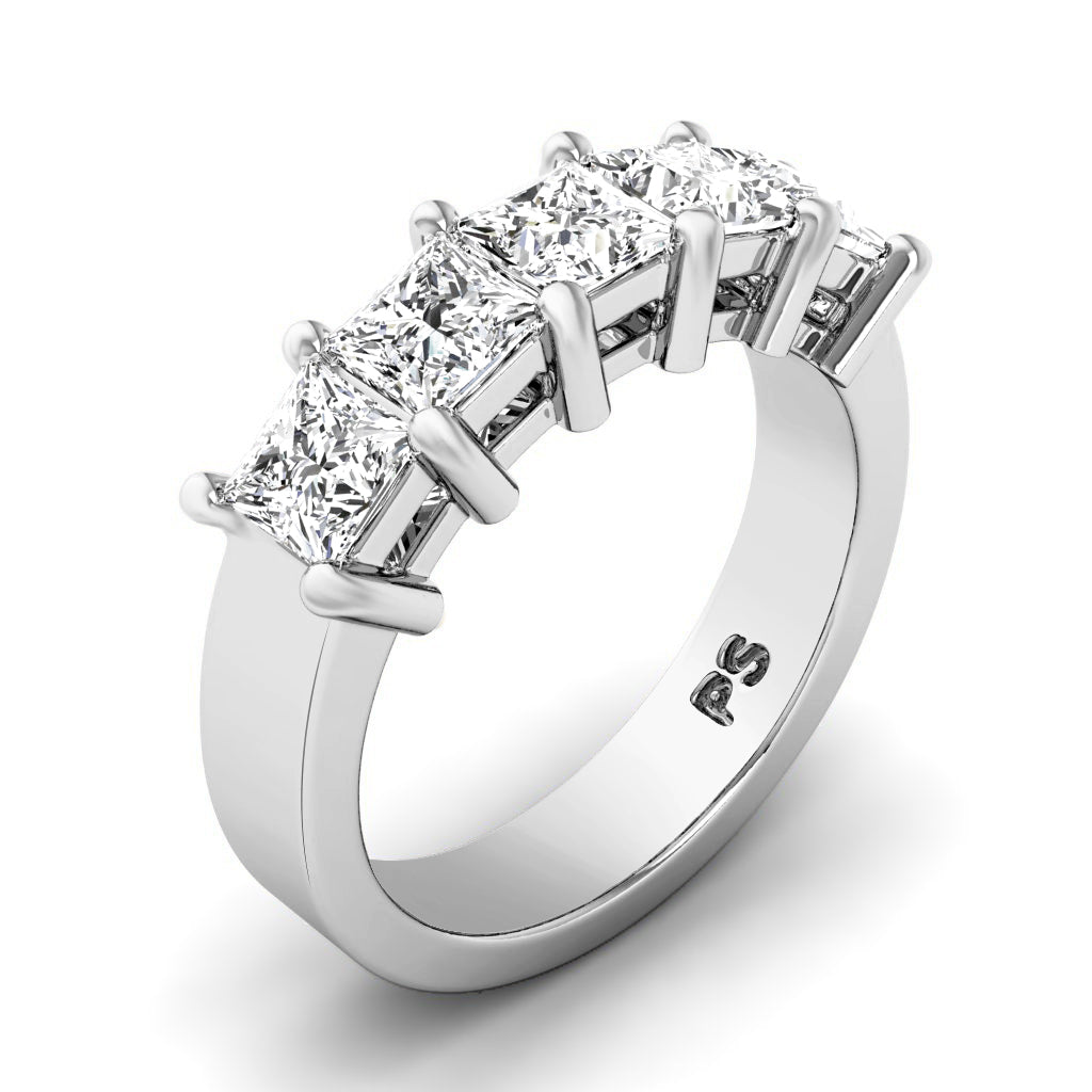 1.70 CT Princess Cut Diamonds - Wedding Band