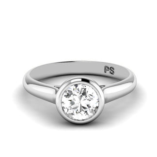 0.35-1.50 CT Round Cut Natural Diamonds - Solitaire Rings