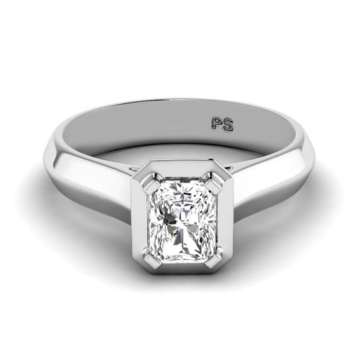 0.52-3.02 CT Round & Radiant Cut Lab Grown Diamonds - Engagement Ring