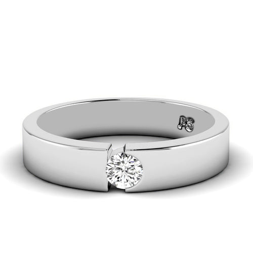 0.15 CT Round Cut Lab Grown Diamonds - Wedding Band - Primestyle.com