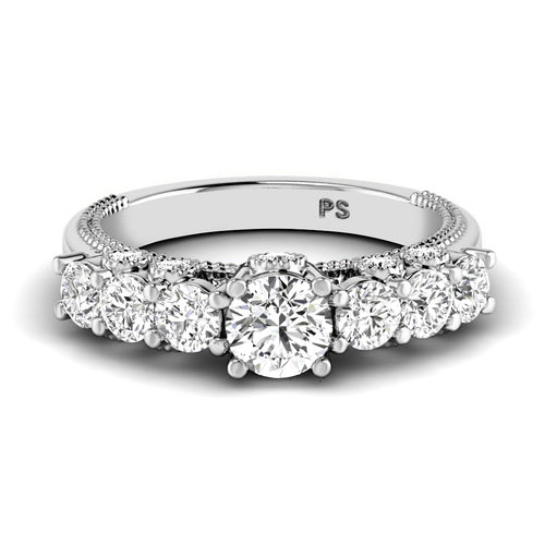 1.60 - 7.10 CT Round Cut Diamonds - Engagement Ring - Primestyle.com