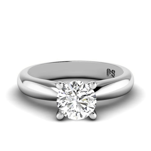 0.45-1.60 CT Round Cut Natural Diamonds - Engagement Ring