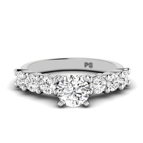 1.40 - 6.90 CT Round Cut Diamonds - Engagement Ring - Primestyle.com