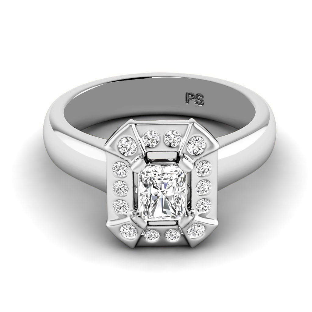 0.66-3.16 CT Round &amp; Radiant Cut Lab Grown Diamonds - Engagement Ring