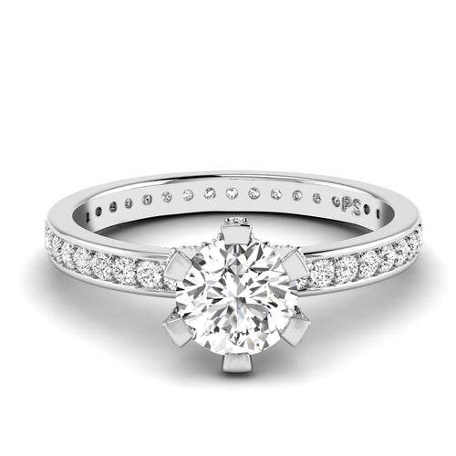 1.05 - 6.55 CT Round Cut Diamonds - Engagement Ring - Primestyle.com