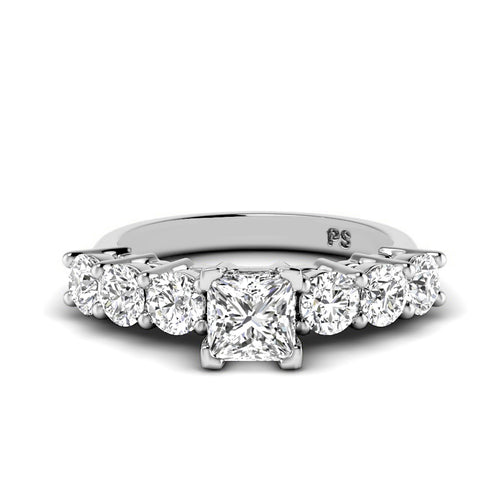1.95-3.10 CT Round Cut Natural Diamonds - Engagement Ring