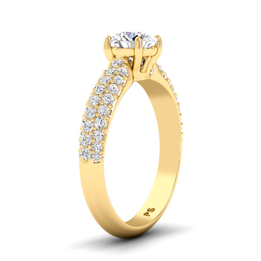 0.85-2.00 CT Round Cut Diamonds - Engagement Ring